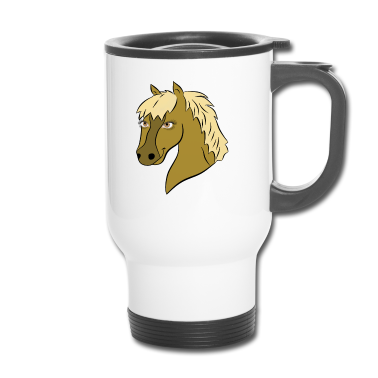 Pferde Thermobecher - Pferd
