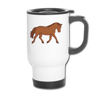 Pferde Thermobecher - Pferd
