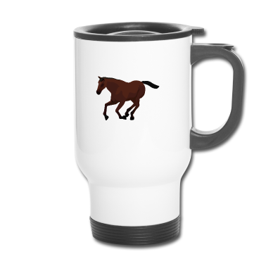 Pferde Thermobecher - Pferd