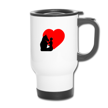 Pferde Thermobecher - Pferd