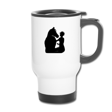 Pferde Thermobecher - Pferd