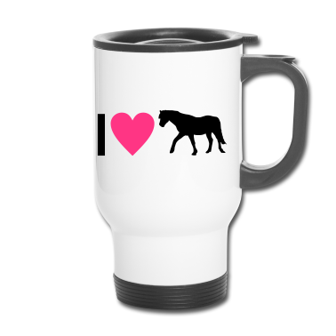 Pferde Thermobecher - Pferd