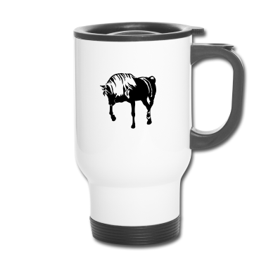Pferde Thermobecher - Pferd