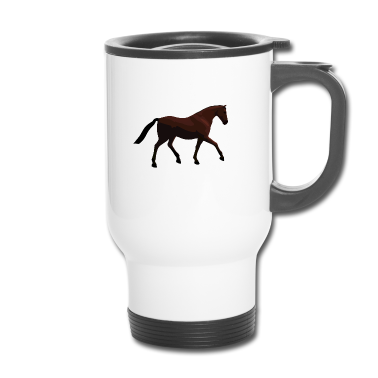 Pferde Thermobecher - Pferd