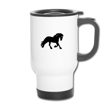 Pferde Thermobecher - Pferd