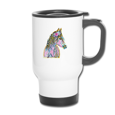 Pferde Thermobecher - Pferd