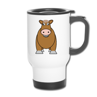 Pferde Thermobecher - Pferd