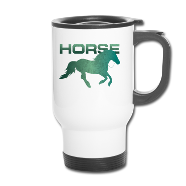 Pferde Thermobecher - Pferd