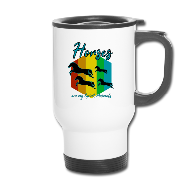 Pferde Thermobecher - Pferde