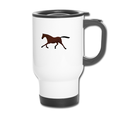 Pferde Thermobecher - Pferd