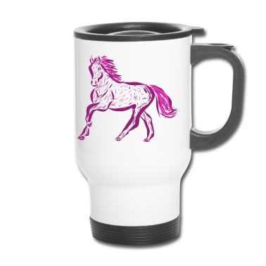 Pferde Thermobecher - Pferd