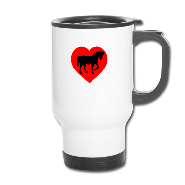 Pferde Thermobecher - Pferde