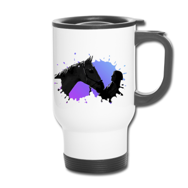 Pferde Thermobecher - Pferd