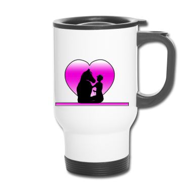 Pferde Thermobecher - Pferd