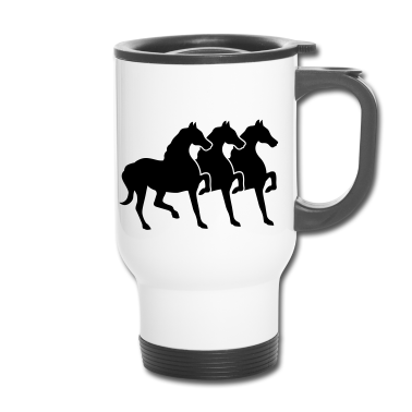 Pferde Thermobecher - pferde
