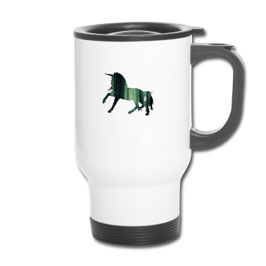 Pferde Thermobecher - Das Mystera-Pferd- Ich habe kein Pferd.