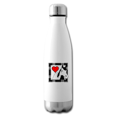 Pferde Trinkflasche - Die Liebe zum Pferd Geschenk Reiter Reiten