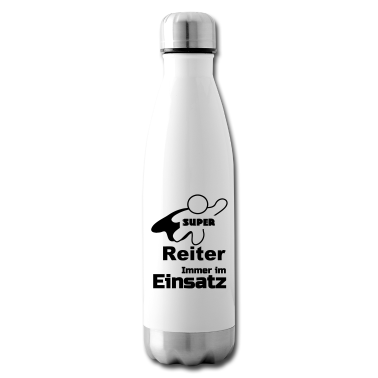Pferde Trinkflasche - Super Reiter Reiten, Pferd, Sport, Geschenk
