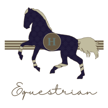 Motiv ÄQUESTRISCHES Pferd, mit einem Pferd, in Pferden