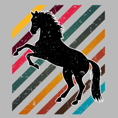 Motiv Vintage Pferd Pferde