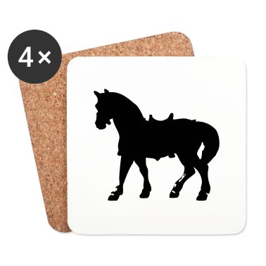 Pferde Untersetzer - Pferd