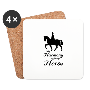 Pferde Untersetzer - Reiter Spruch, Pferd,Tier, Reiten, Sport, Geschenk