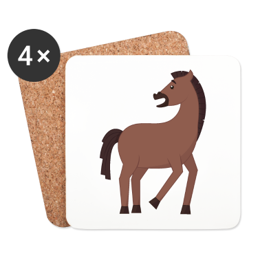 Pferde Untersetzer - Pferd Pferde