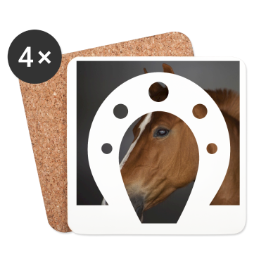 Pferde Untersetzer - PFERD Pferde Hufeisen