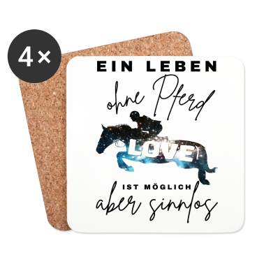 Pferde Untersetzer - Pferd Pferde Pferdeliebe