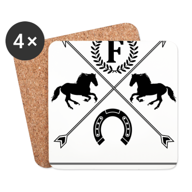 Pferde Untersetzer - FRYZYJSKI PFERD - Pferd Pferde