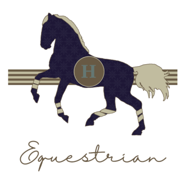 Motiv ÄQUESTRISCHES Pferd, mit einem Pferd, in Pferden