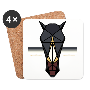 Pferde Untersetzer - PFERD PFERDE GRAFIK