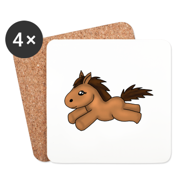 Pferde Untersetzer - Pferd