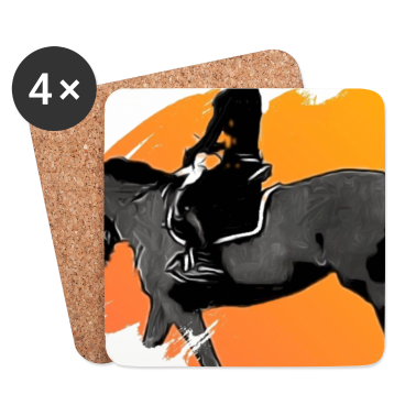 Pferde Untersetzer - Pferd