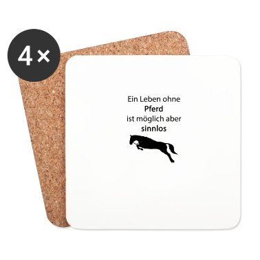 Pferde Untersetzer - Pferd