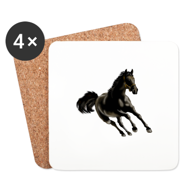 Pferde Untersetzer - Pferd