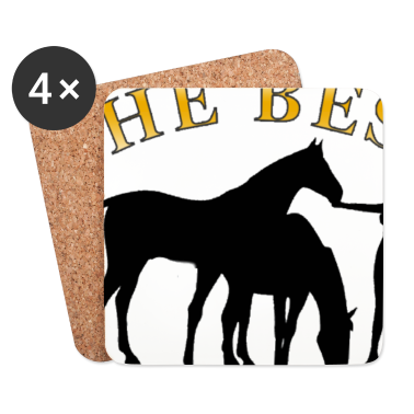 Pferde Untersetzer - Pferd