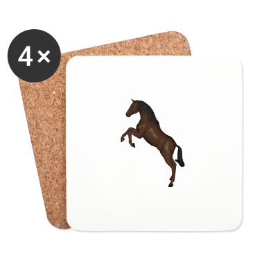Pferde Untersetzer - Pferd