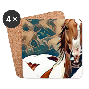 Pferde Untersetzer - Pferd