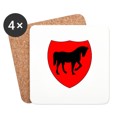 Pferde Untersetzer - Pferd