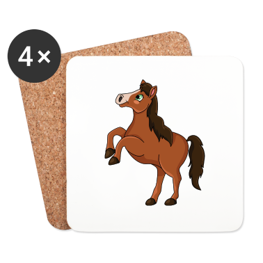 Pferde Untersetzer - Pferd