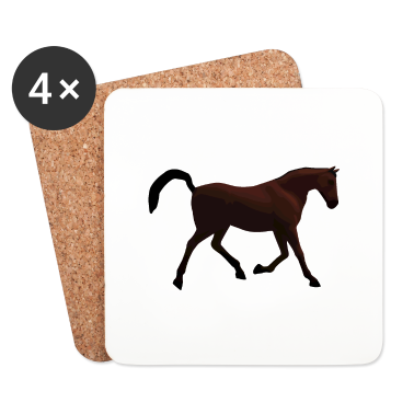 Pferde Untersetzer - Pferd