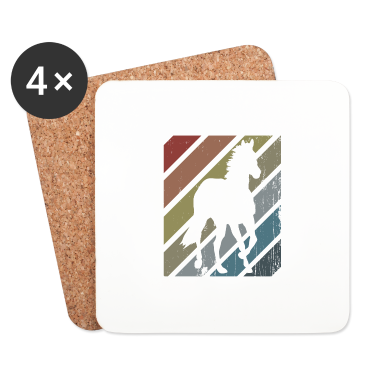 Pferde Untersetzer - Pferd