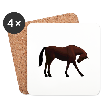 Pferde Untersetzer - Pferd