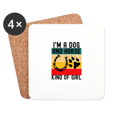 Pferde Untersetzer - Pferd