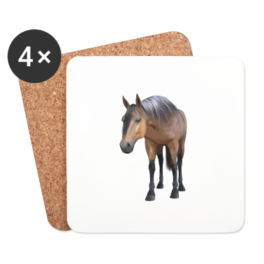 Pferde Untersetzer - Pferd