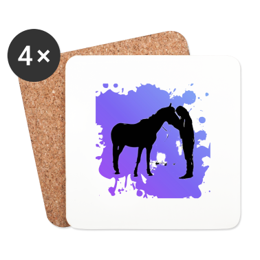 Pferde Untersetzer - Pferd