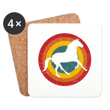 Pferde Untersetzer - Pferd