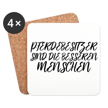 Pferde Untersetzer - Pferde