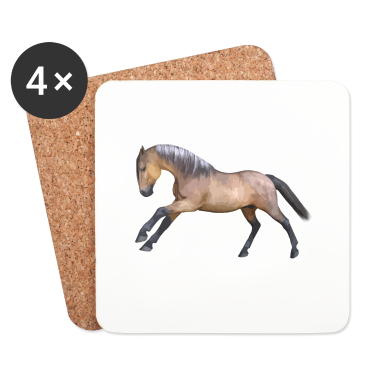 Pferde Untersetzer - Pferd